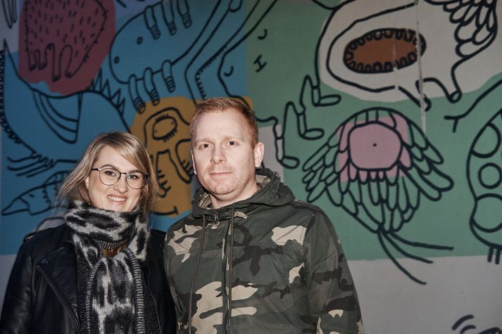 Hjónin Kristín Edda og Oddur Helgi stofnuðu Reykjavik Heritage ásamt vinahjónum sínum. MYND/ARON BRINK
