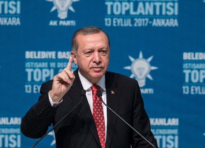 Recep Tayyip Erdogan, forseti Tyrklands.
