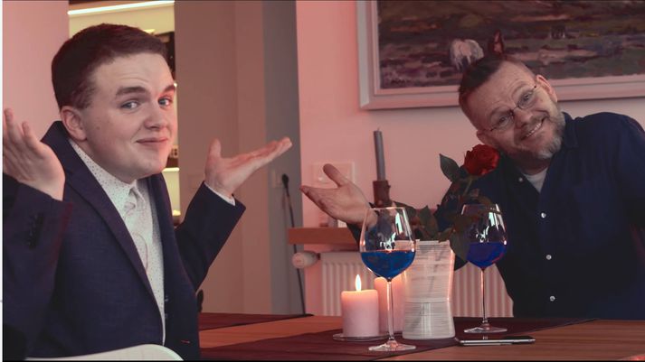 Gunnar Helgason fer á kostum í þættinum.