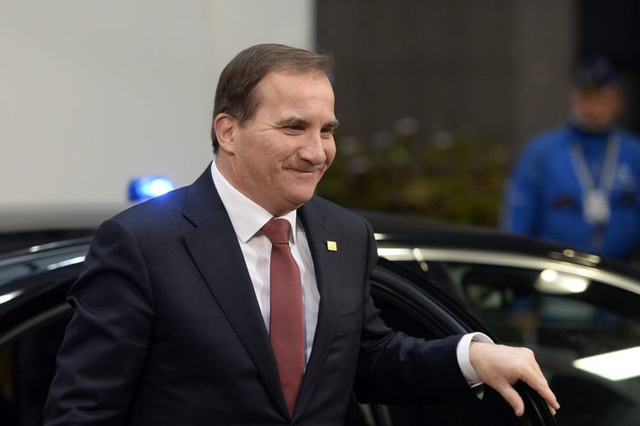 Stefan Löfven, forsætisráðherra Svíþjóðar.
NORDICPHOTOS/AFP