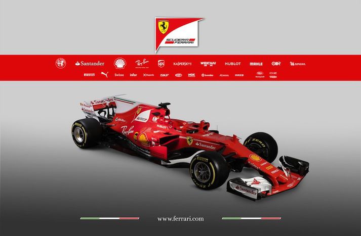 Ferrari SF70H.