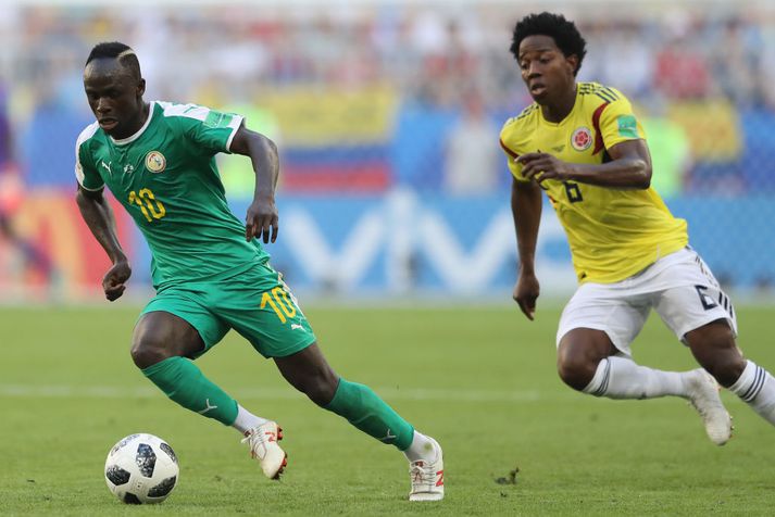 Mikil spenna var fyrir komu Sadio Mane og liðsfélaga hans hjá Senegal