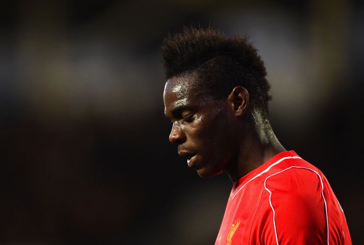 Balotelli í leik með Liverpool.