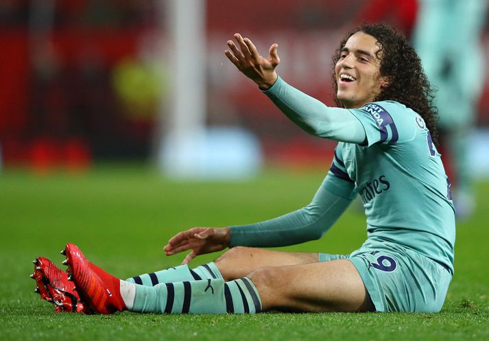 Mattéo Guendouzi var ekki sáttur með bellibrögð Marouane Fellaini.