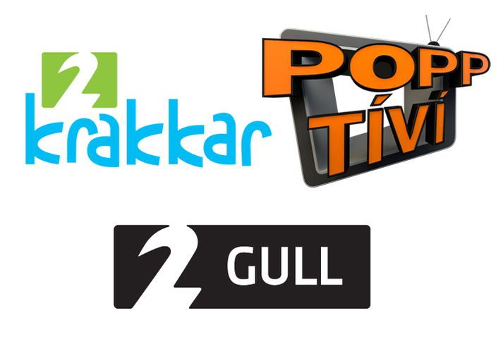 Stöð 2 Krakkar, PoppTíví og Stöð 2 Gull.