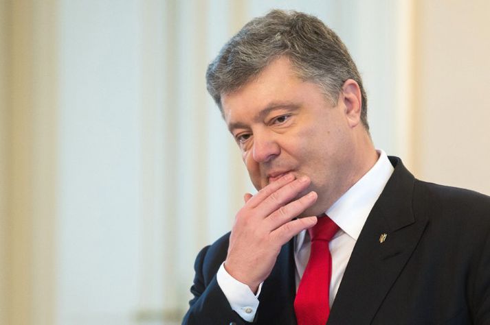 Petro Pórósjenkó Úkraínuforseti.