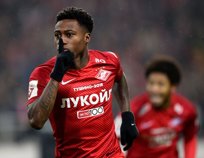 Quincy Promes spilar með Spartak Moskvu