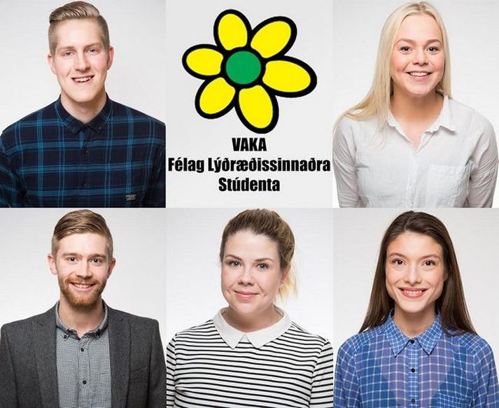 Vaka, félag lýðræðissinnaðra stúdenta, bar sigurorð af Röskvu, samtökum félagshyggjusinnaðra stúdenta, í kosningum til stúdentaráðs Háskóla Íslands í ár