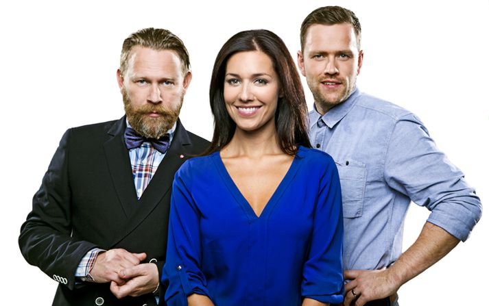 Dómarar í MasterChef Ísland: Ólafur Örn Ólafsson, Friðrika Hjördís Geirsdóttir og Eyþór Rúnarsson.