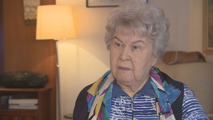 Ólöf Þórunn Hafliðadóttir var fimmtán ára þegar hún var send með vistir á Látrabjarg um miðjan desember 1947.