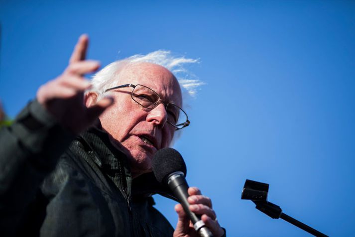 Bernie Sanders er bandarískur öldungadeildarþingmaður.