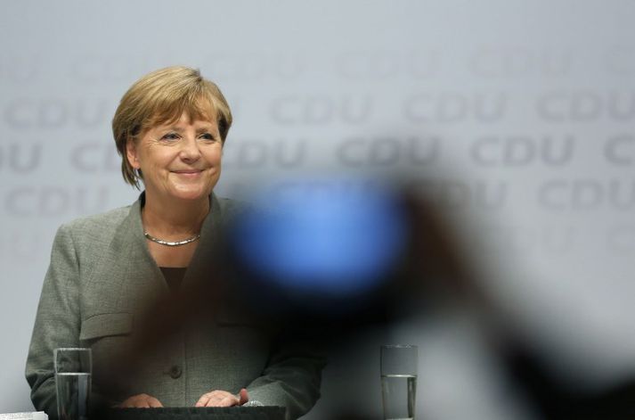 Flest bendir til þess að Angela Merkel haldi velli sem kanslari Þýskalands.
