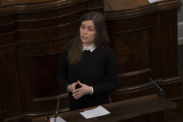 Katrín Jakobsdóttir forsætisráðherra mun ávarpa Viðskiptaþing í dag.