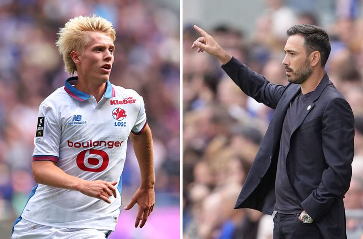 Hákon Arnar Haraldsson hefur svo sannarlega heillað Davide Ancelotti.