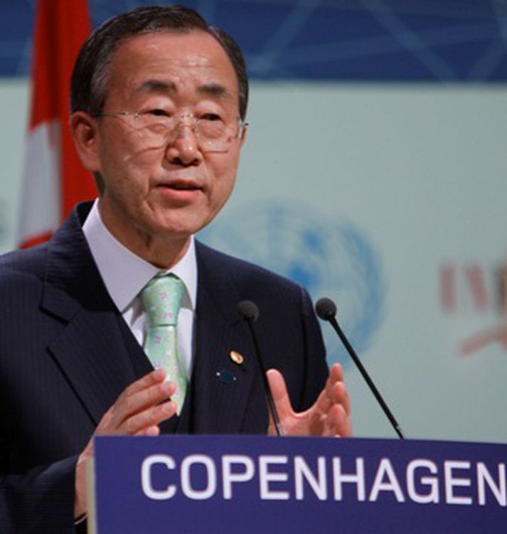 Ban Ki-moon, framkvæmdastjóri SÞ. Mynd/AP