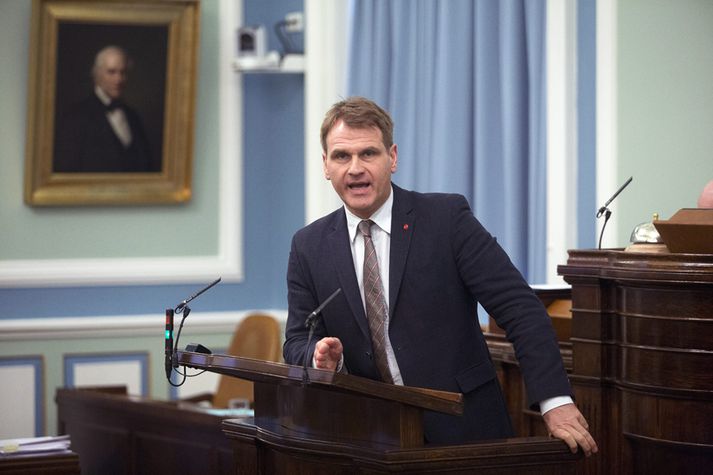 Árni Páll var fyrsti ræðumaður kvöldsins.