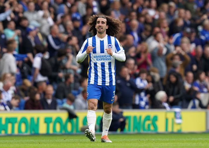 Marc Cucurella hefur vakið áhuga hjá stóru liðunum í ensku úrvalsdeildinni. 