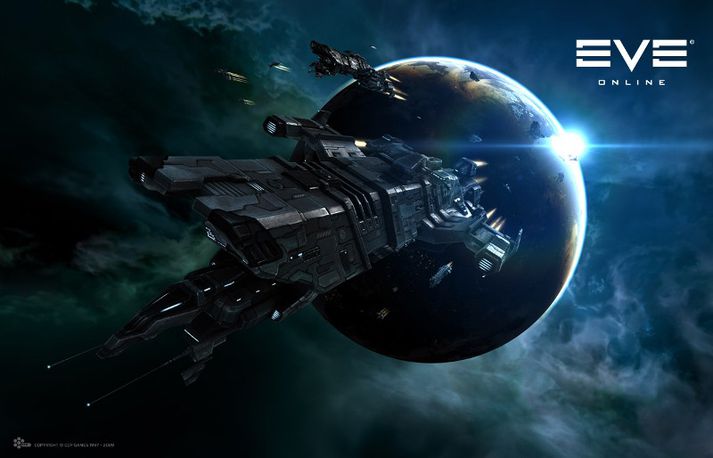 Tölvuleikurinn EVE Online kom út í sérstakri forútgáfu í Kína í gær.