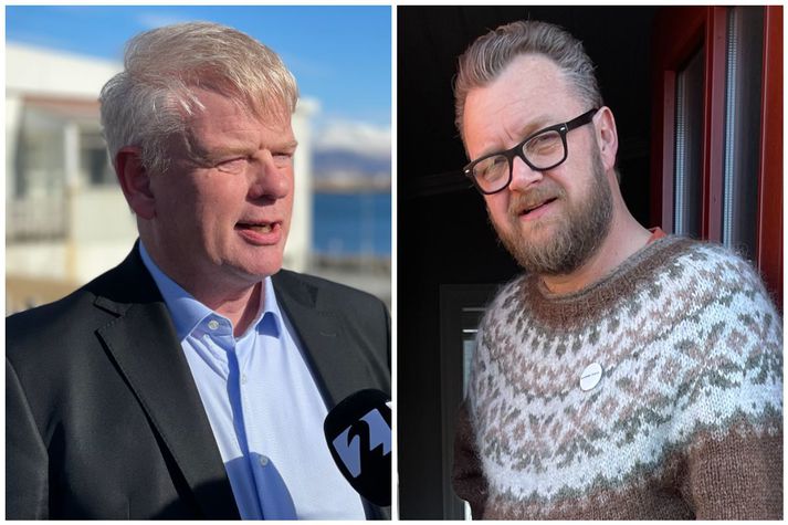 Haraldur Benediktsson bæjarstjóri Akraness segir að þegar hafi verið ákveðið nýr staður fyrir bæjarskrifstofur á Skaganum. Ólafur Páll Gunnarsson formaður Miðbæjarsamtakanna Akratorgs bendir á að með því að nota gamla Landsbankahúsið sparist fjármunir og aukið líf færist í bæinn. 