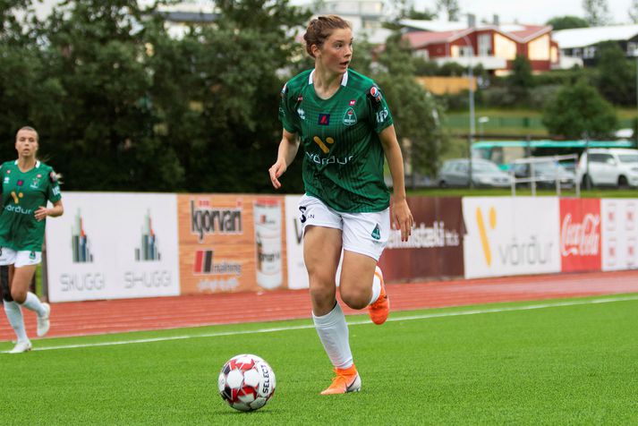 Karólína Lea Vilhjálmsdóttir og stöllur hennar í Breiðabliki hafa leikið 23 heimaleiki í röð án þess að tapa.