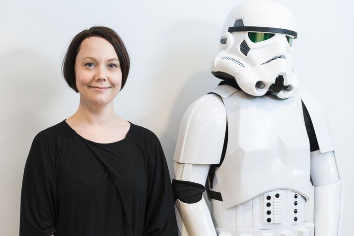 Sigurlína Ingvarsdóttir og hennar fólk hjá Electronic Arts Dice í Svíþjóð voru verðlaunuð í gærkvöldi.