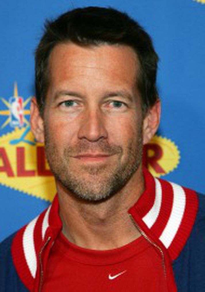 James Denton var sportlegur á All-Star körfuboltaleik í NBA deildinni í febrúar