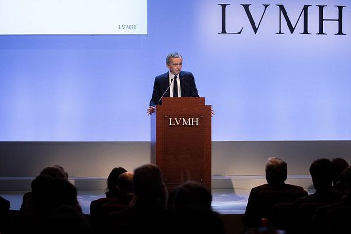 Bernard Arnault stjórnarformaður LVMH Moët Hennessy - Louis Vuitton.