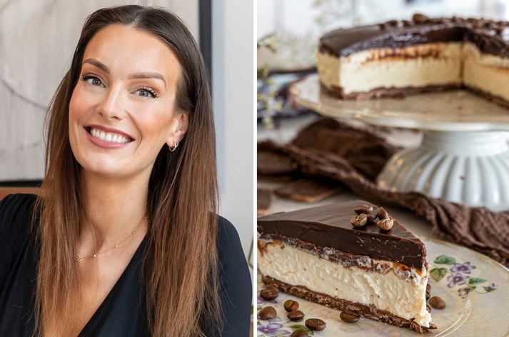 Kakan er silkimjúk og bráðnar í munni.