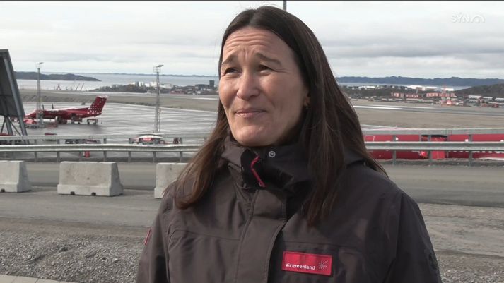 Inga Dóra Guðmundsdóttir er framkvæmdastjóri samskipta- og sjálfbærnimála Air Greenland.