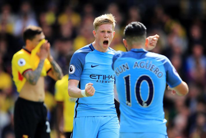 Kevin De Bruyne og Aguero.