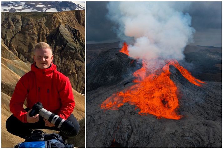 Hörður Kristleifsson, fotograf agencji turystycznej z Reykjaness