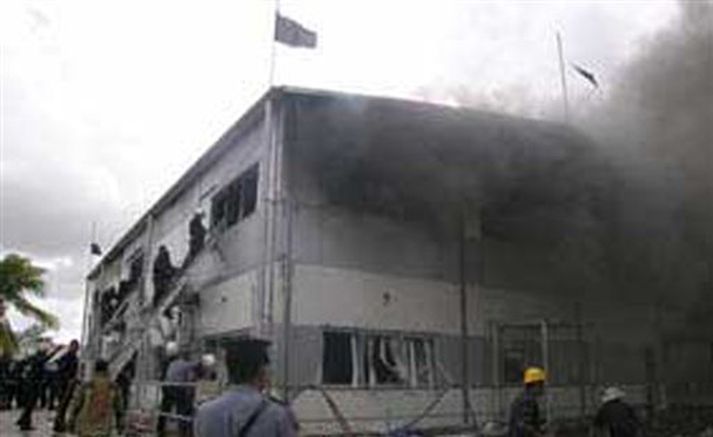 Mikil skemmdarverk hafa fylgt mótmælum lýðræðissinnanna.