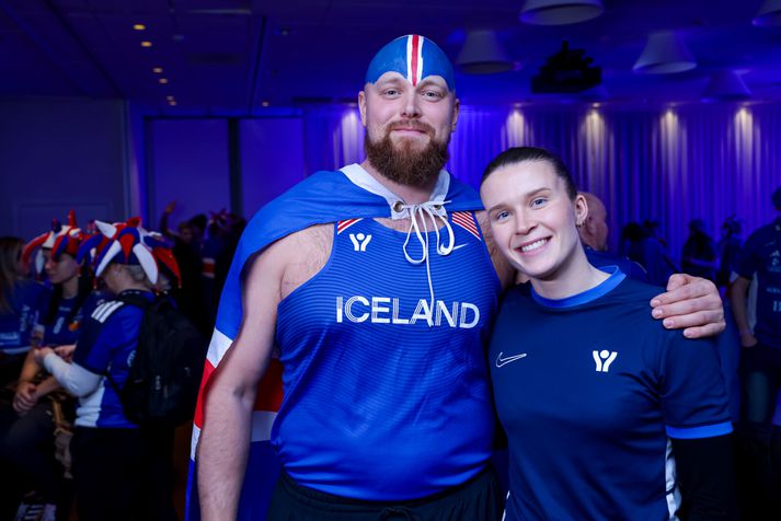 Guðni Valur Guðnason og Guðbjörg Jóna Bjarnadóttir.