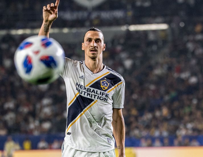 Það er sjaldan lognmolla í kringum Zlatan
