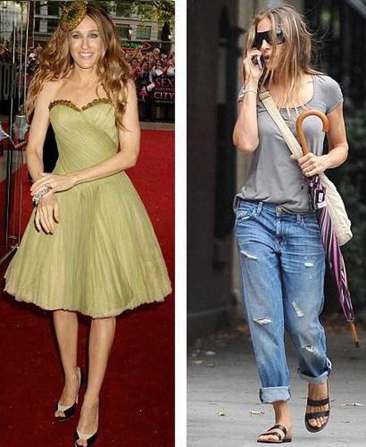 Sarah Jessica Parker. Smelltu á mynd til að stækka.