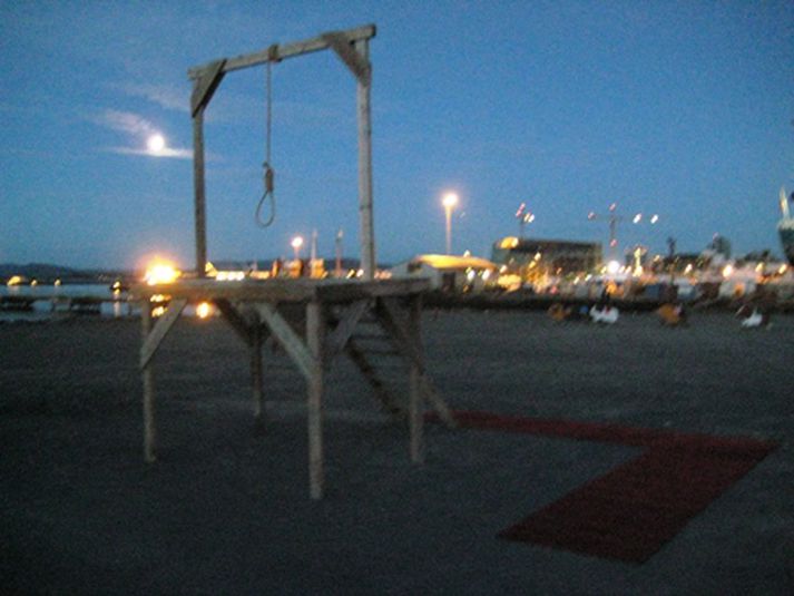 Gálginn sem var stolið.
