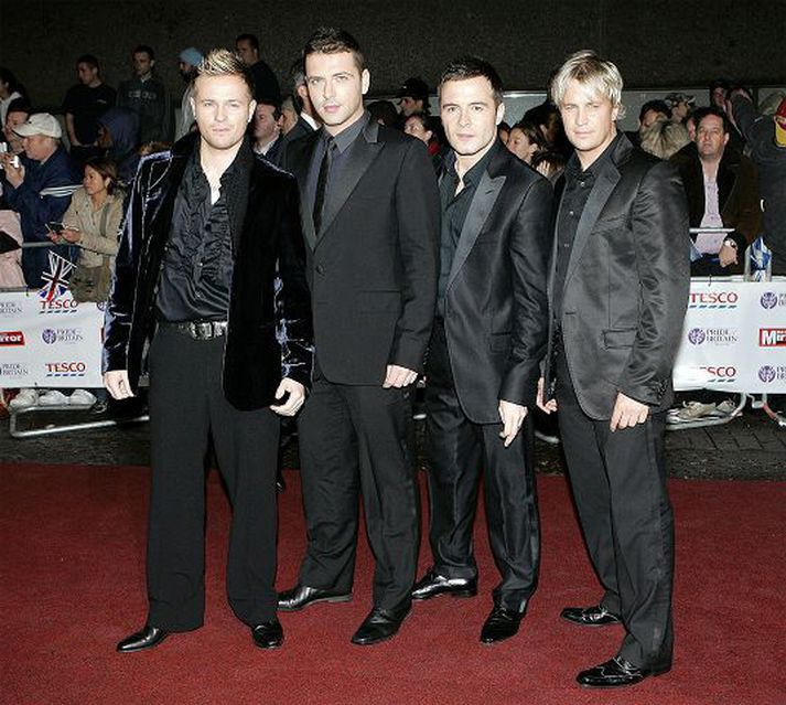 Strákarnir í Westlife eru væntanlegir til Íslands um helgina til að taka upp myndband við nýtt lag. Sveitin er ein sú vinsælasta á Bretlandi. 
NOrdicPhotos/afp