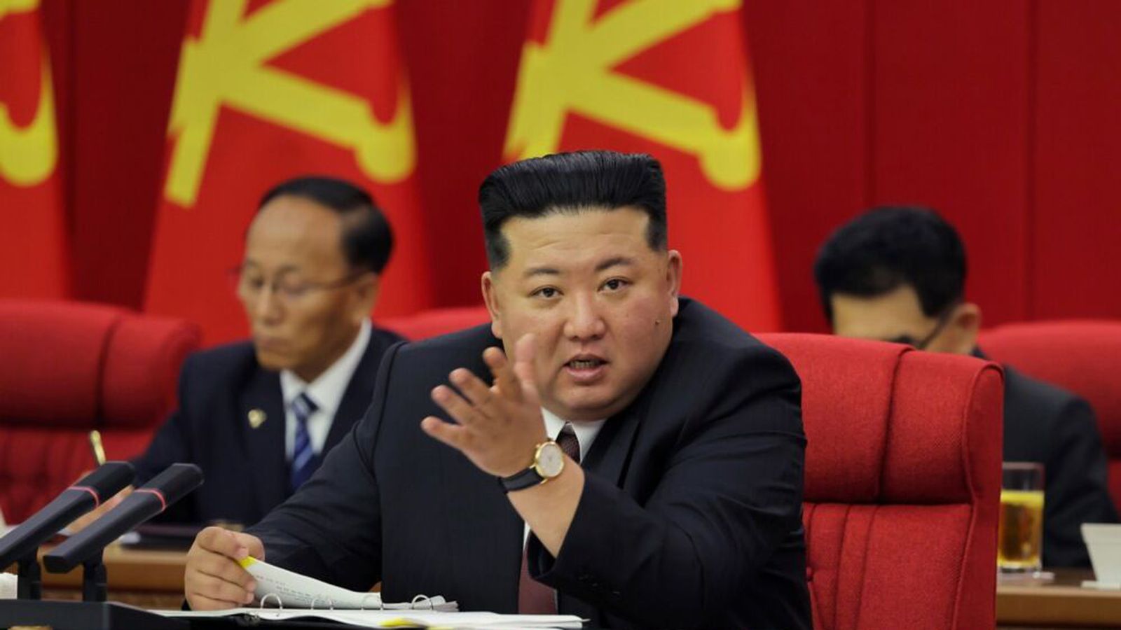 Kim fór til Kína
