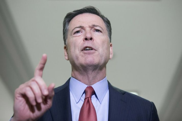 James Comey hefur lengi verið andstæðingur Donald Trump, forseta Bandaríkjanna. 