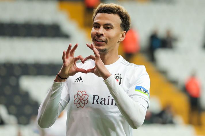 Dele Alli er í láni hjá Besiktas en samband hans og þjálfarans er ekki gott.