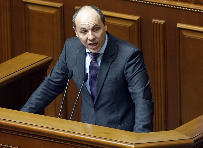 Andriy Parubiy yfirmaður öryggis og varnarmála í Kíev