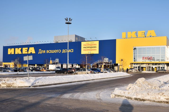 Verslun IKEA í Novosibirsk í Rússlandi.