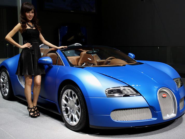 Bugatti Veyron bílinn.