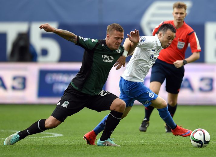 Ragnar í leik með Krasnodar.