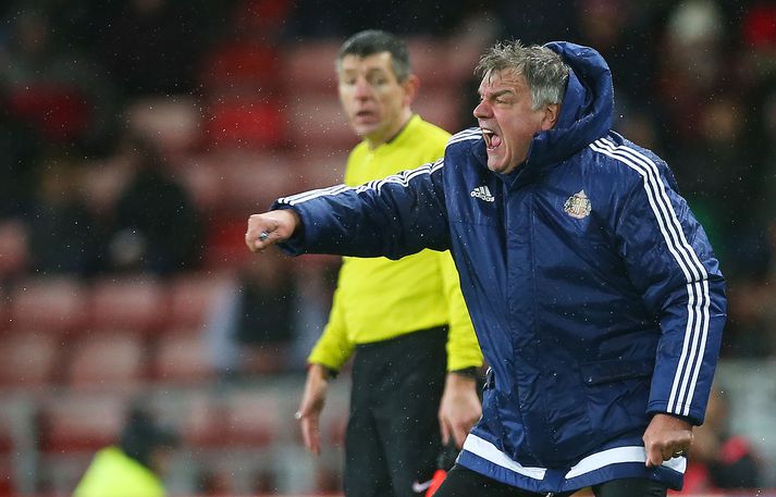 Allardyce lætur sína menn heyra það.