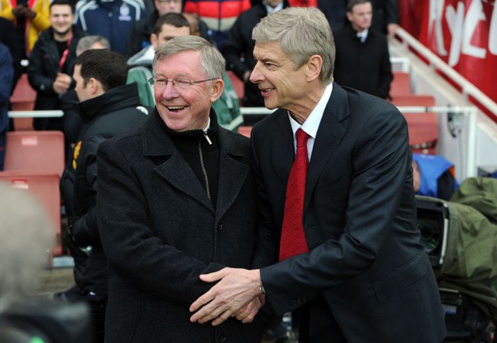 Samband Sir Alex Ferguson og Arsene Wenger hefur batnað með árunum.