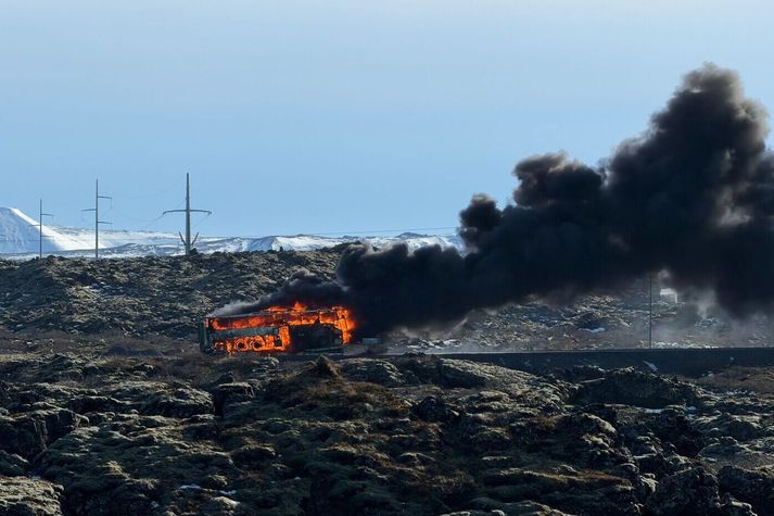 Rútan verður sennilega ekki notuð aftur.