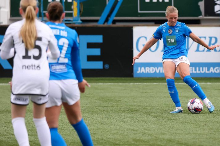 Úlfa Dís Kreye Úlfarsdóttir skoraði eina mark leiksins.