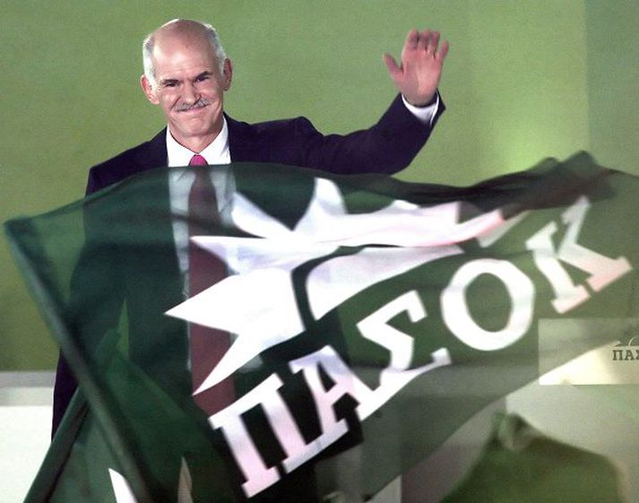 George Papandreou Verður bæði forsætis- og utanríkisráðherra.
fréttablaðið/AP