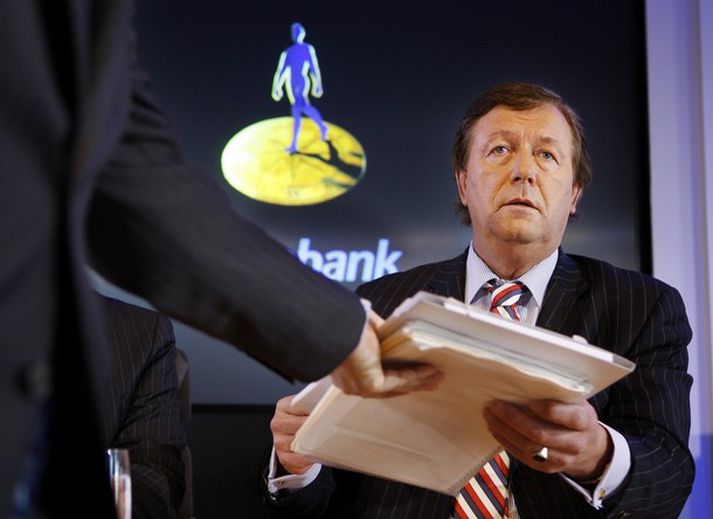 Bert Heemskerk, bankastjóri Rabobank. Gagnrýndi Landsbankann í hollenska ríkissjónvarpinu.